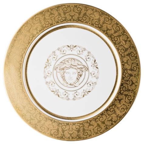 versace medusa gala plate|gianni Versace dinner plate set.